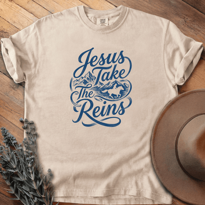 Jesus Take the Reins T-Shirt - Horse Graphic Tee - Gift for Horse Lovers - Unisex