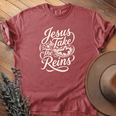 Jesus Take the Reins T-Shirt - Horse Graphic Tee - Gift for Horse Lovers - Unisex