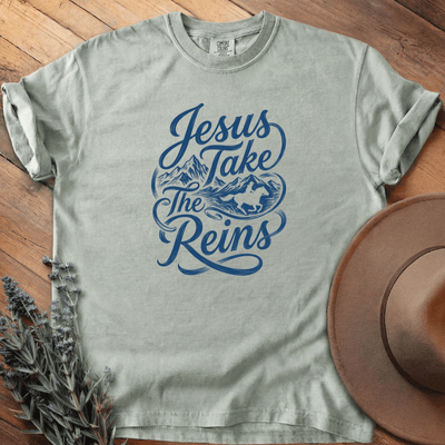 Jesus Take the Reins T-Shirt - Horse Graphic Tee - Gift for Horse Lovers - Unisex