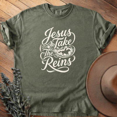 Jesus Take the Reins T-Shirt - Horse Graphic Tee - Gift for Horse Lovers - Unisex