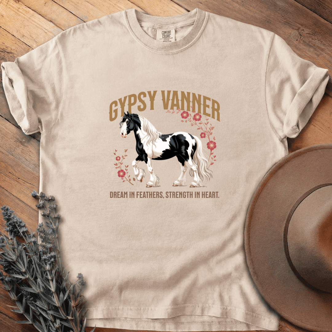 Gypsy Vanner T-Shirt - Horse Graphic Tee - Gift for Horse Lovers - Unisex