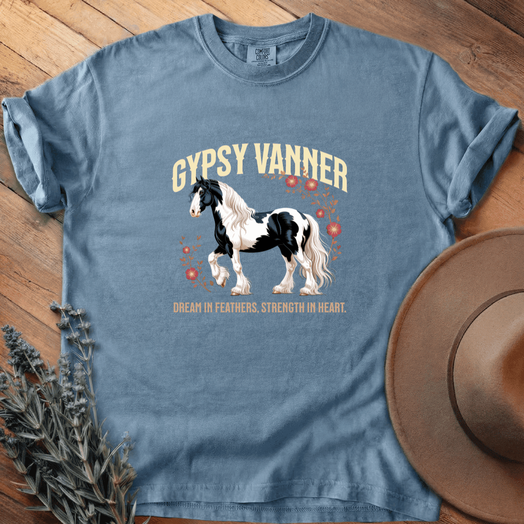 Gypsy Vanner T-Shirt - Horse Graphic Tee - Gift for Horse Lovers - Unisex