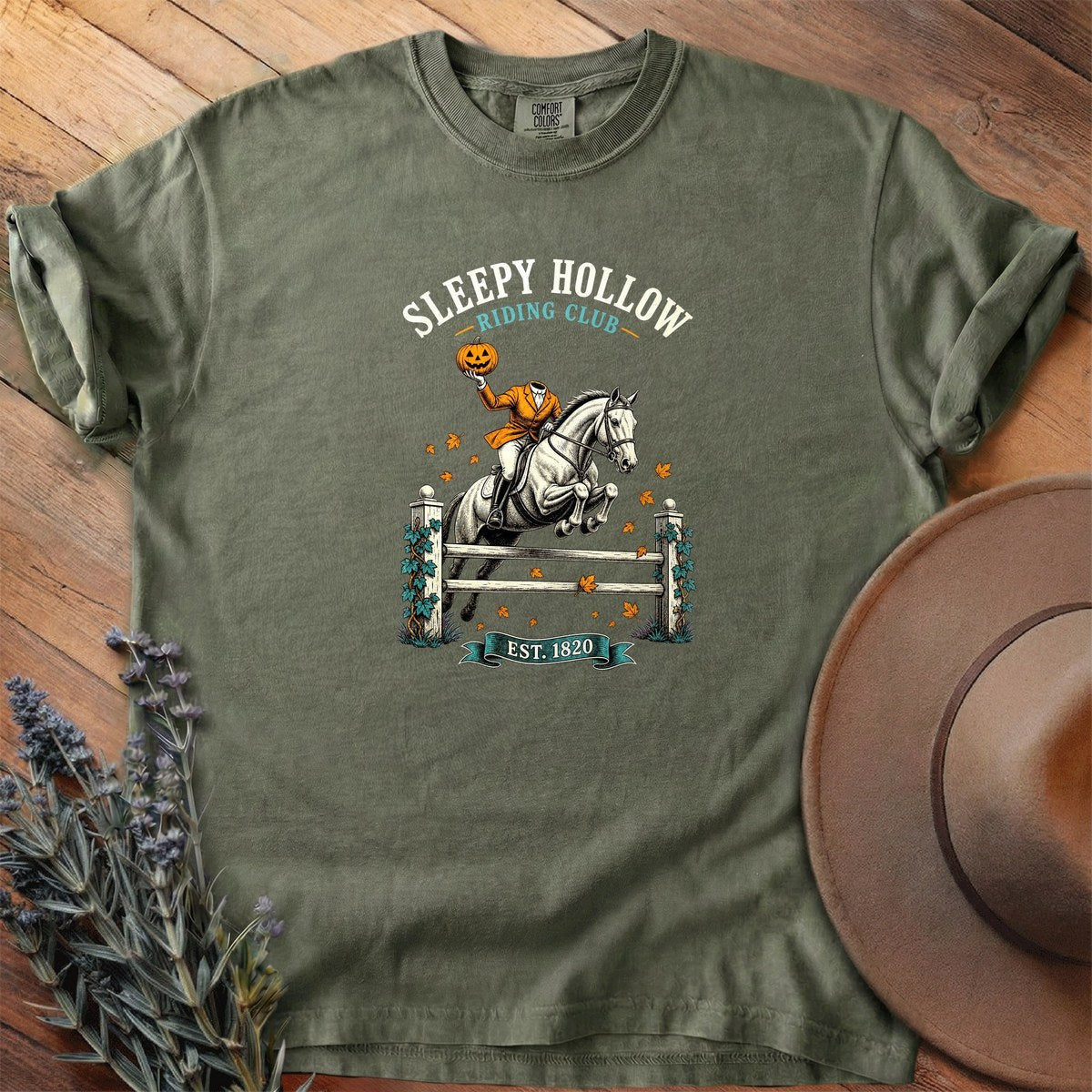 Hollow Riders Club T-Shirt - Horse Graphic Tee - Gift for Horse Lovers - Unisex