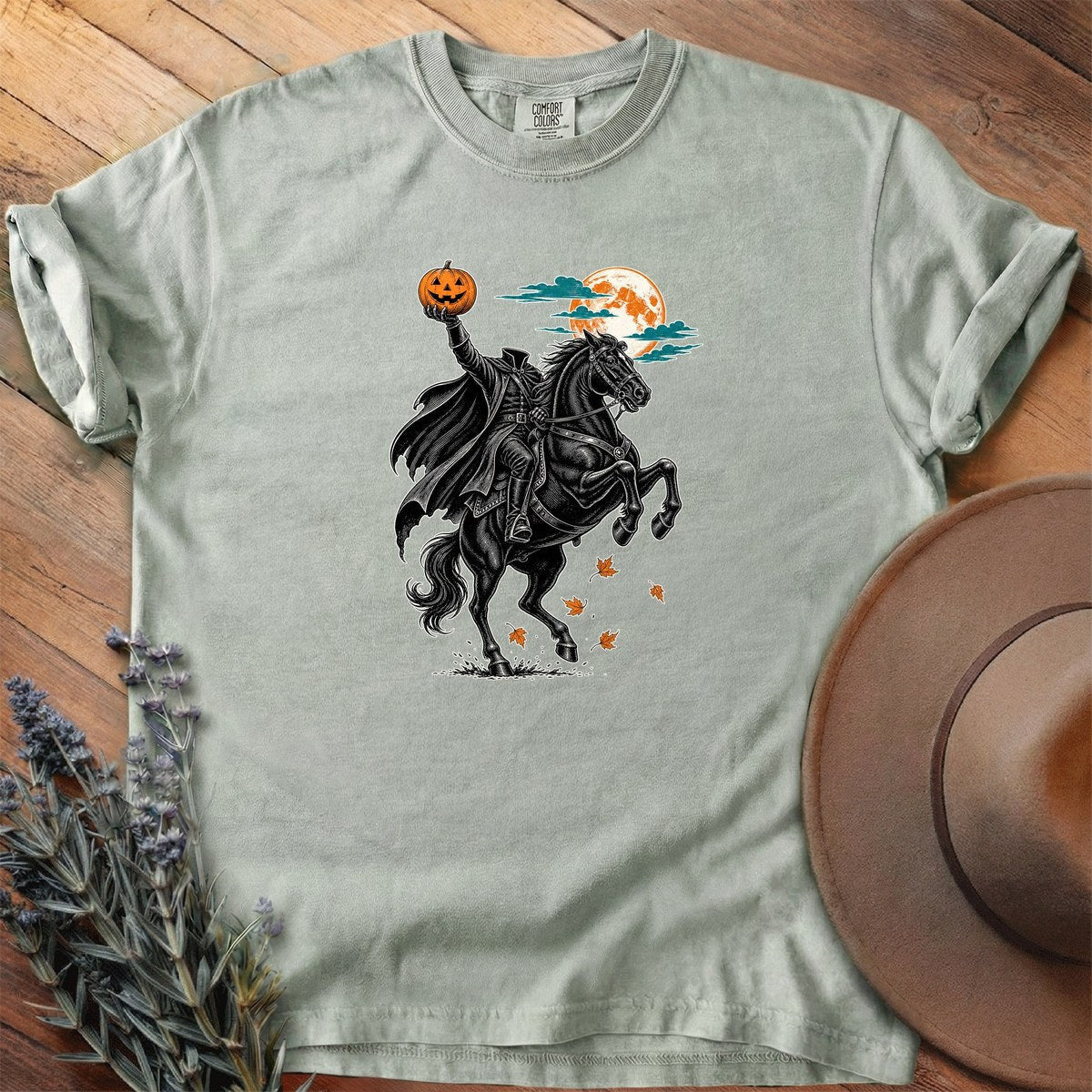 Sleepy Hollow Night Ride T-Shirt - Horse Graphic Tee - Gift for Horse Lovers - Unisex