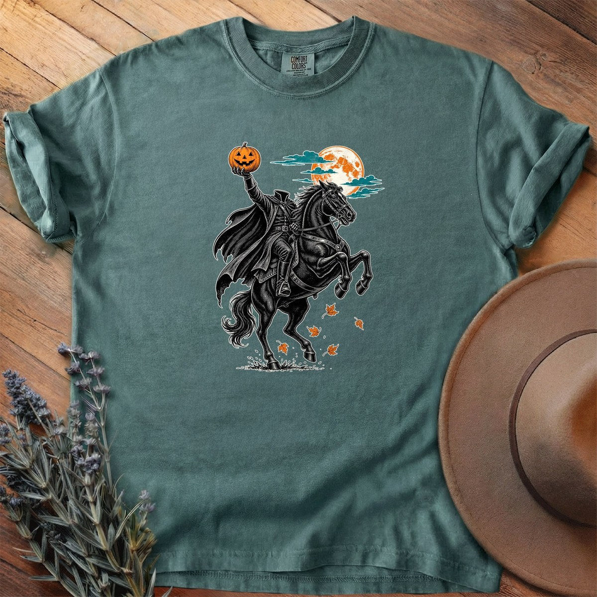 Sleepy Hollow Night Ride T-Shirt - Horse Graphic Tee - Gift for Horse Lovers - Unisex