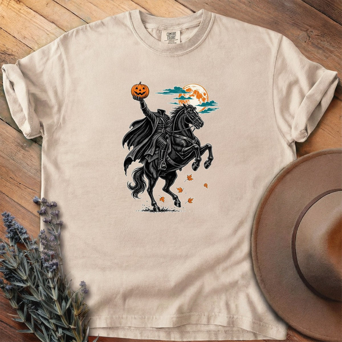 Sleepy Hollow Night Ride T-Shirt - Horse Graphic Tee - Gift for Horse Lovers - Unisex