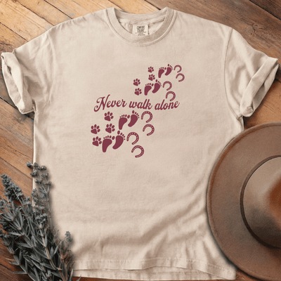 Never Walk Alone T-Shirt - Horse Graphic Tee - Gift for Horse Lovers - Unisex