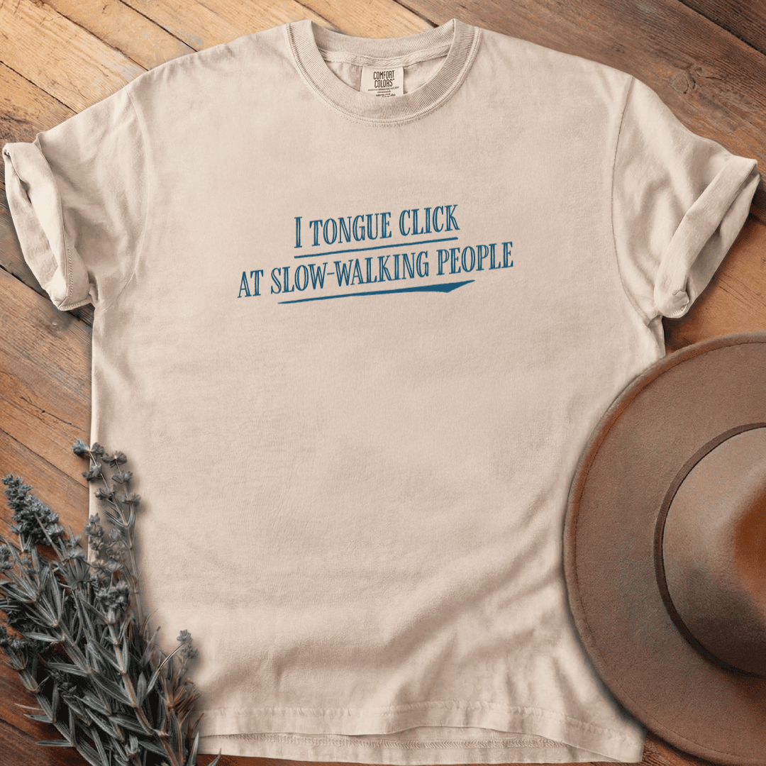 I tongue Click T-Shirt - Horse Graphic Tee - Gift for Horse Lovers - Unisex