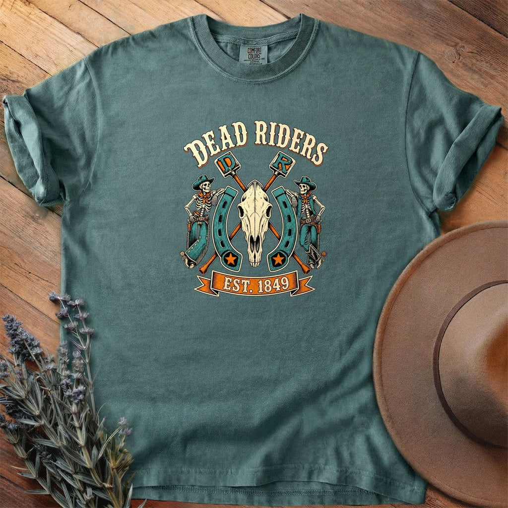 Dead Riders T-Shirt - Horse Graphic Tee - Gift for Horse Lovers - Unisex