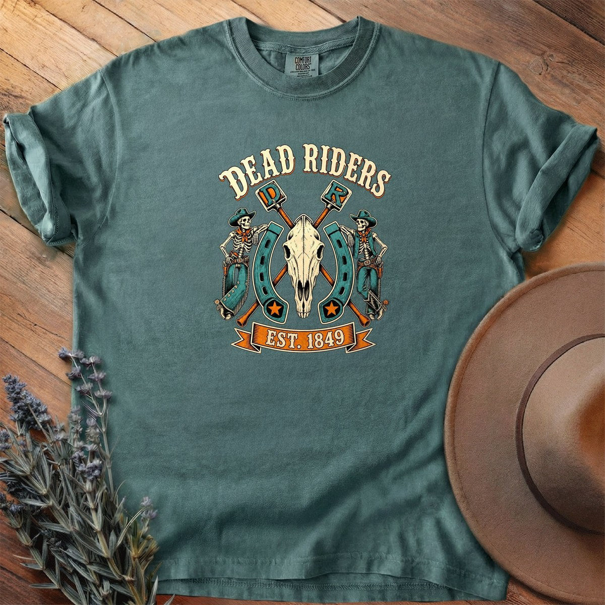 Dead Riders T-Shirt - Horse Graphic Tee - Gift for Horse Lovers - Unisex