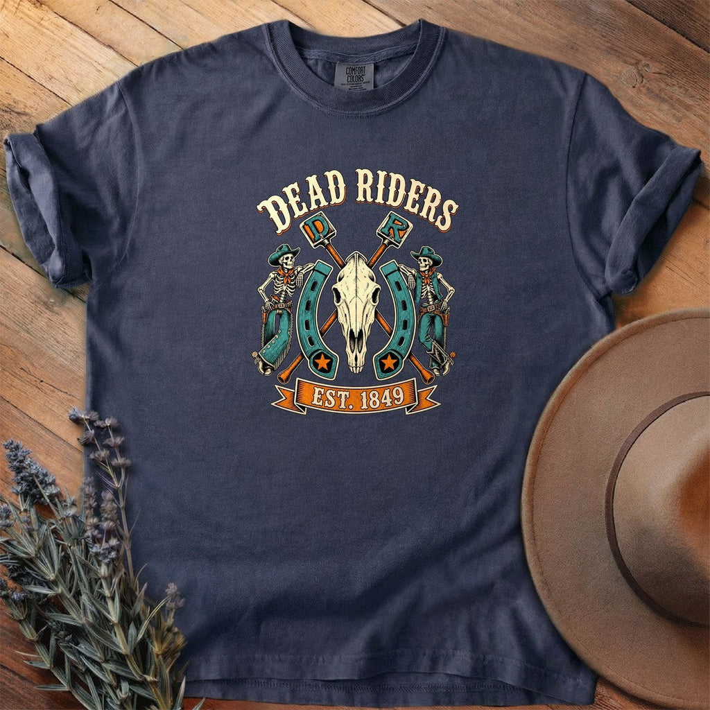 Dead Riders T-Shirt - Horse Graphic Tee - Gift for Horse Lovers - Unisex