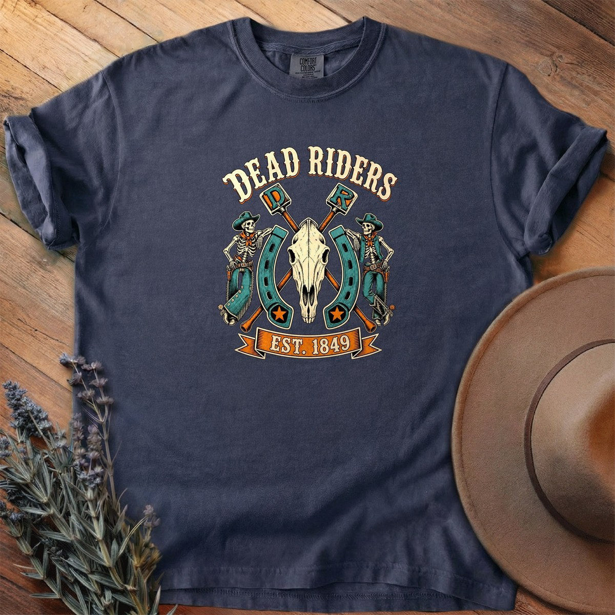 Dead Riders T-Shirt - Horse Graphic Tee - Gift for Horse Lovers - Unisex