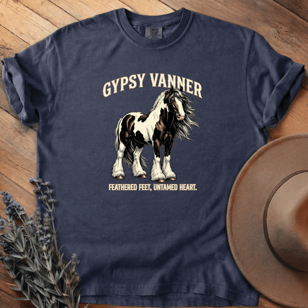 Gypsy Vanner 5 T-Shirt - Horse Graphic Tee - Gift for Horse Lovers - Unisex