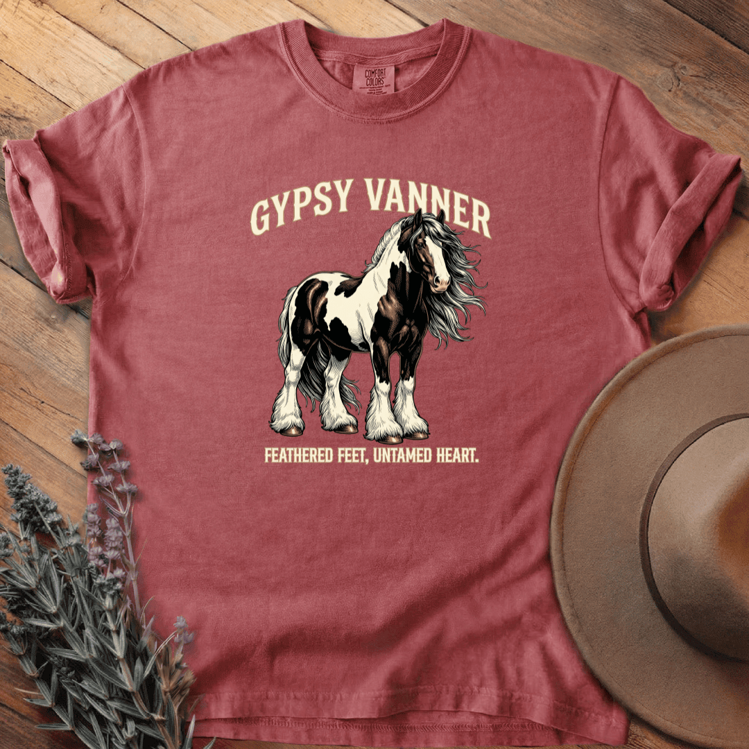 Gypsy Vanner 5 T-Shirt - Horse Graphic Tee - Gift for Horse Lovers - Unisex