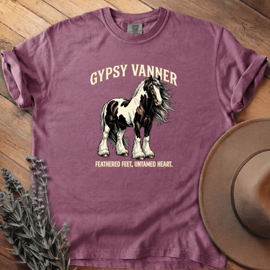 Gypsy Vanner 5 T-Shirt - Horse Graphic Tee - Gift for Horse Lovers - Unisex