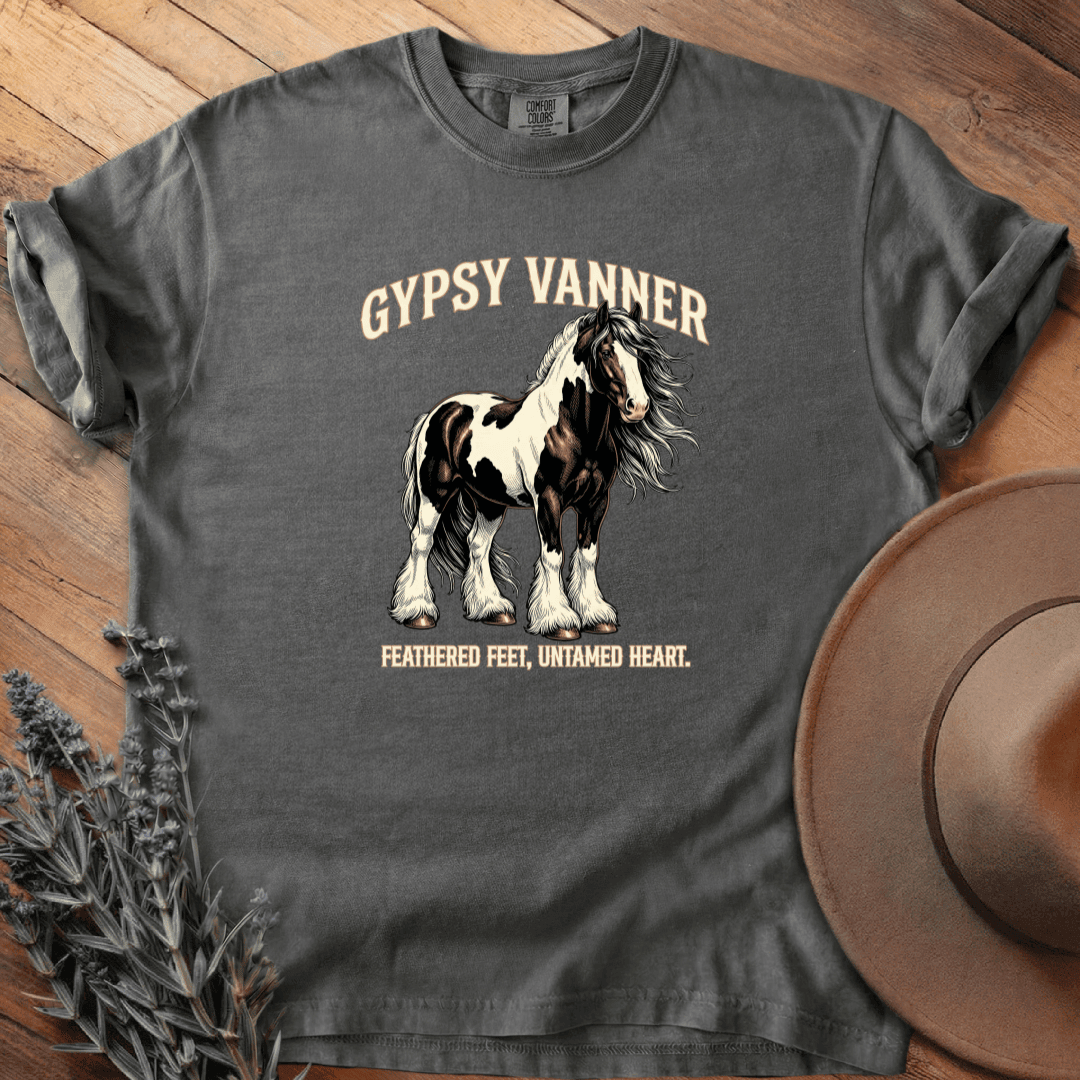 Gypsy Vanner 5 T-Shirt - Horse Graphic Tee - Gift for Horse Lovers - Unisex