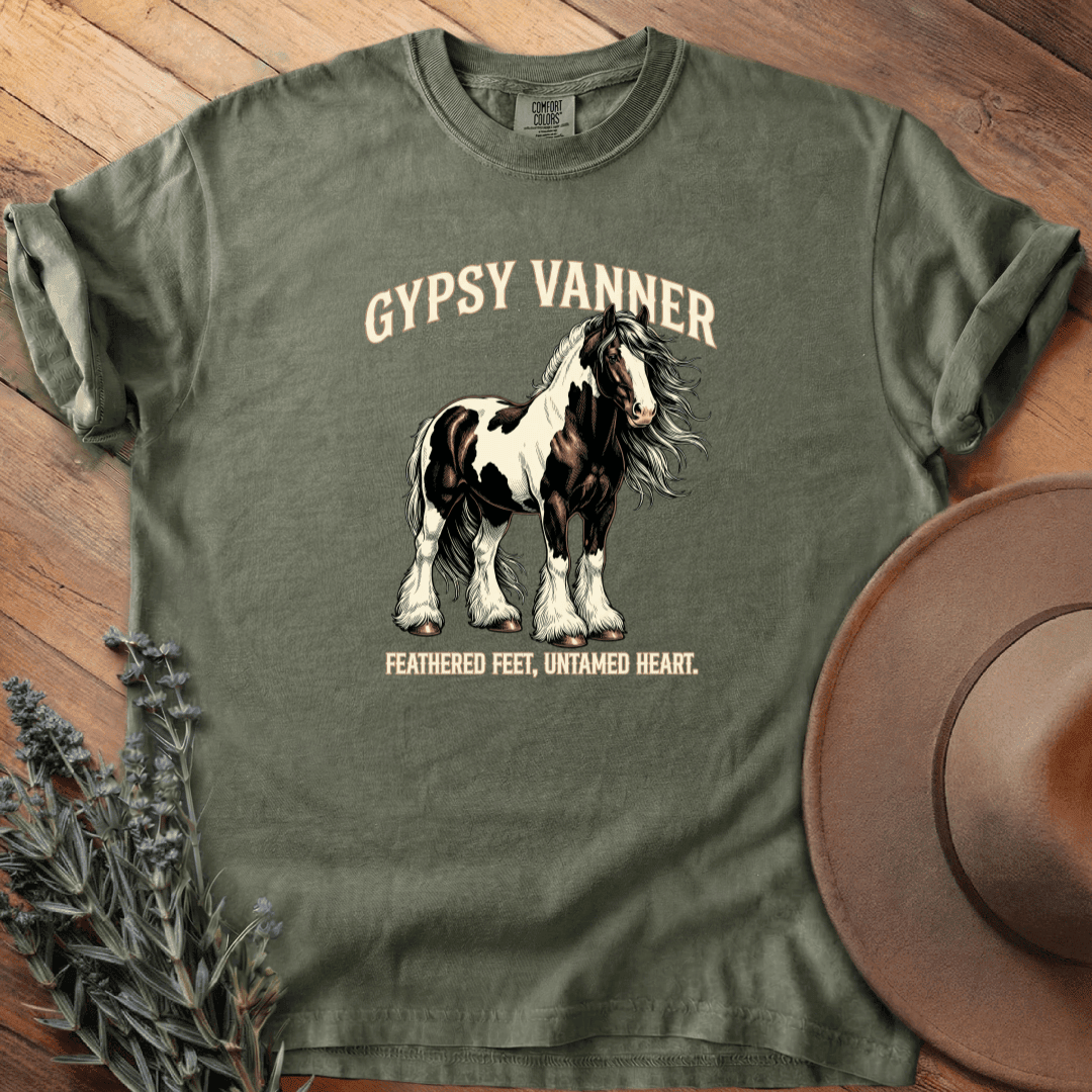 Gypsy Vanner 5 T-Shirt - Horse Graphic Tee - Gift for Horse Lovers - Unisex