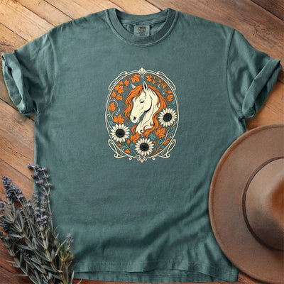 Harvest Season Mare T-Shirt - Horse Graphic Tee - Gift for Horse Lovers - Unisex