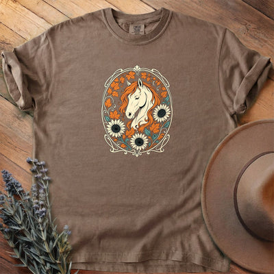 Harvest Season Mare T-Shirt - Horse Graphic Tee - Gift for Horse Lovers - Unisex