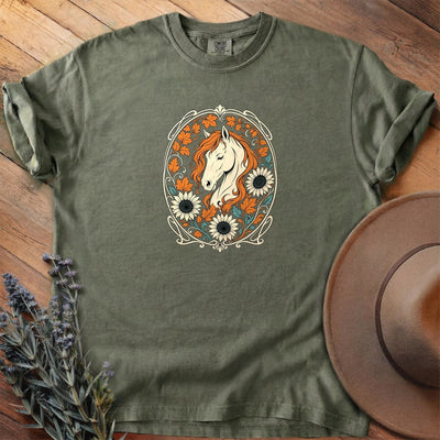 Harvest Season Mare T-Shirt - Horse Graphic Tee - Gift for Horse Lovers - Unisex