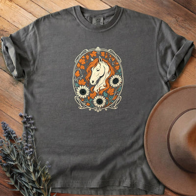 Harvest Season Mare T-Shirt - Horse Graphic Tee - Gift for Horse Lovers - Unisex