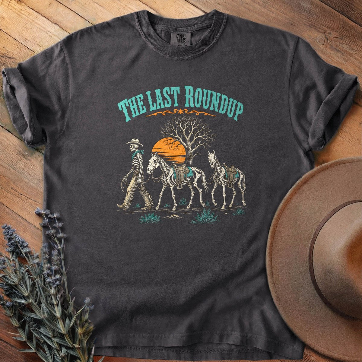 The Last Roundup T-Shirt - Horse Graphic Tee - Gift for Horse Lovers - Unisex