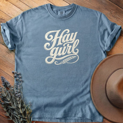 Hay gurl T-Shirt - Horse Graphic Tee - Gift for Horse Lovers - Unisex