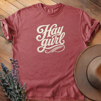 Hay gurl T-Shirt - Horse Graphic Tee - Gift for Horse Lovers - Unisex