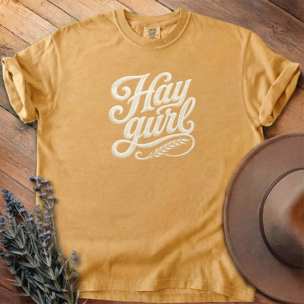 Hay gurl T-Shirt - Horse Graphic Tee - Gift for Horse Lovers - Unisex