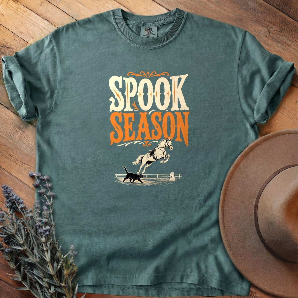 Spook Season T-Shirt - Horse Graphic Tee - Gift for Horse Lovers - Unisex