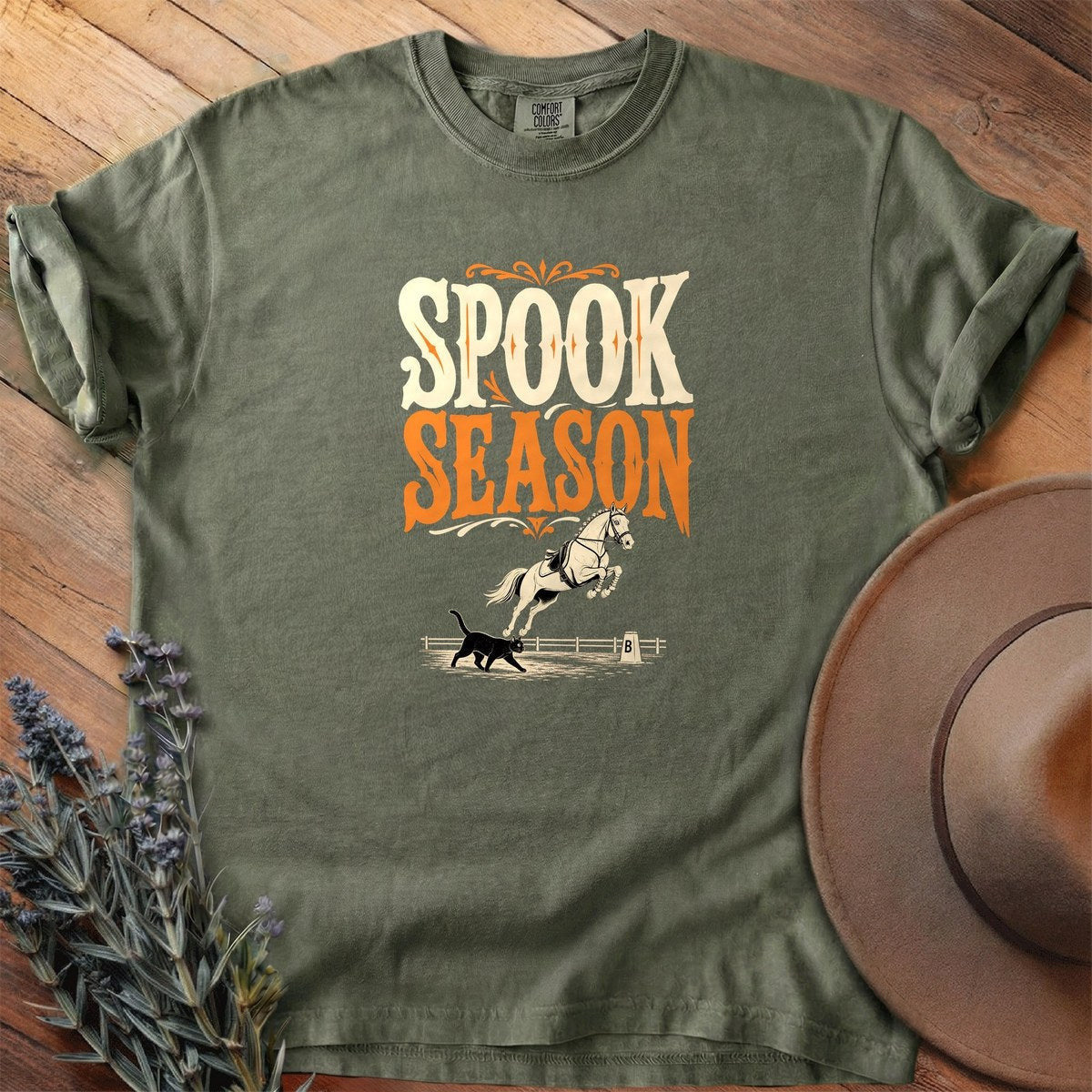Spook Season T-Shirt - Horse Graphic Tee - Gift for Horse Lovers - Unisex