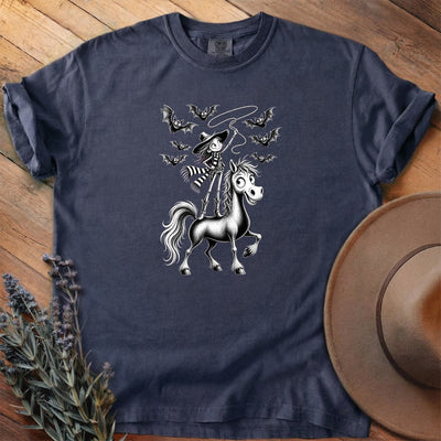 Witch Roping Bats T-Shirt - Horse Graphic Tee - Gift for Horse Lovers - Unisex