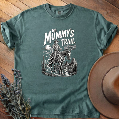 The Mummy's Trail T-Shirt - Horse Graphic Tee - Gift for Horse Lovers - Unisex