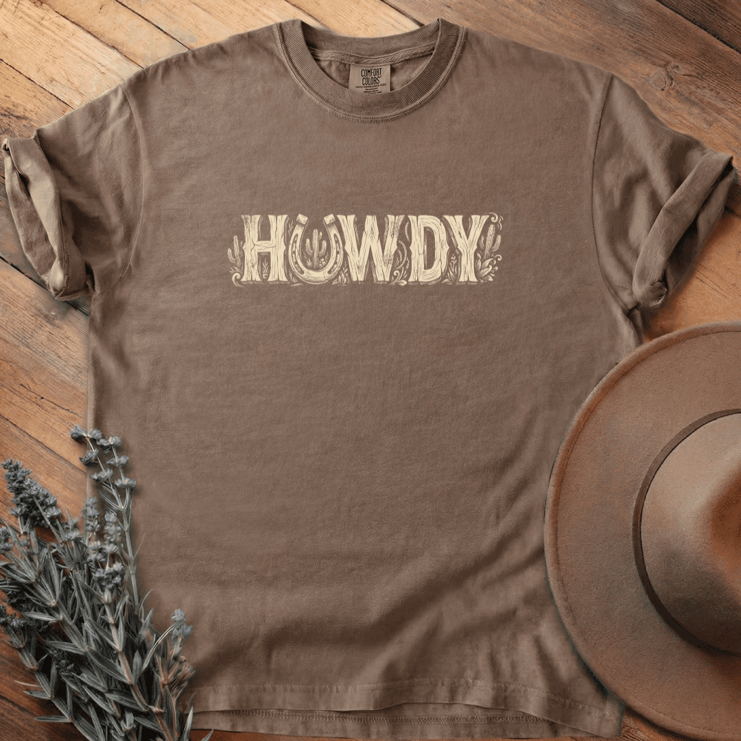 Howdy 3 T-Shirt - Horse Graphic Tee - Gift for Horse Lovers - Unisex