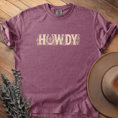 Howdy 3 T-Shirt - Horse Graphic Tee - Gift for Horse Lovers - Unisex
