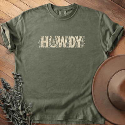 Howdy 3 T-Shirt - Horse Graphic Tee - Gift for Horse Lovers - Unisex