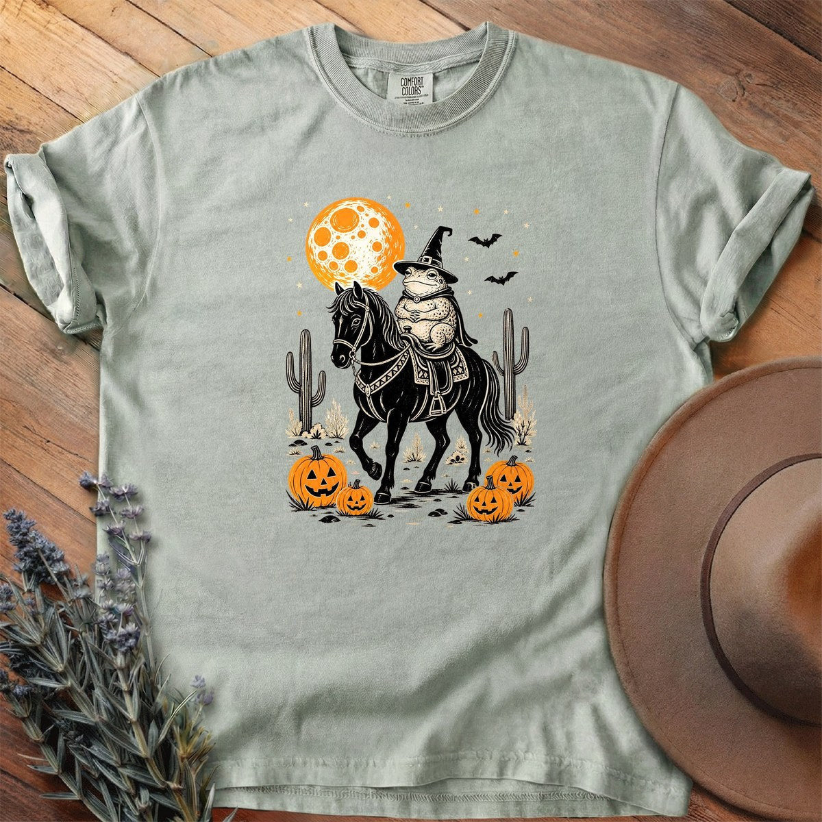 Witch Toad Midnight Ride T-Shirt - Horse Graphic Tee - Gift for Horse Lovers - Unisex