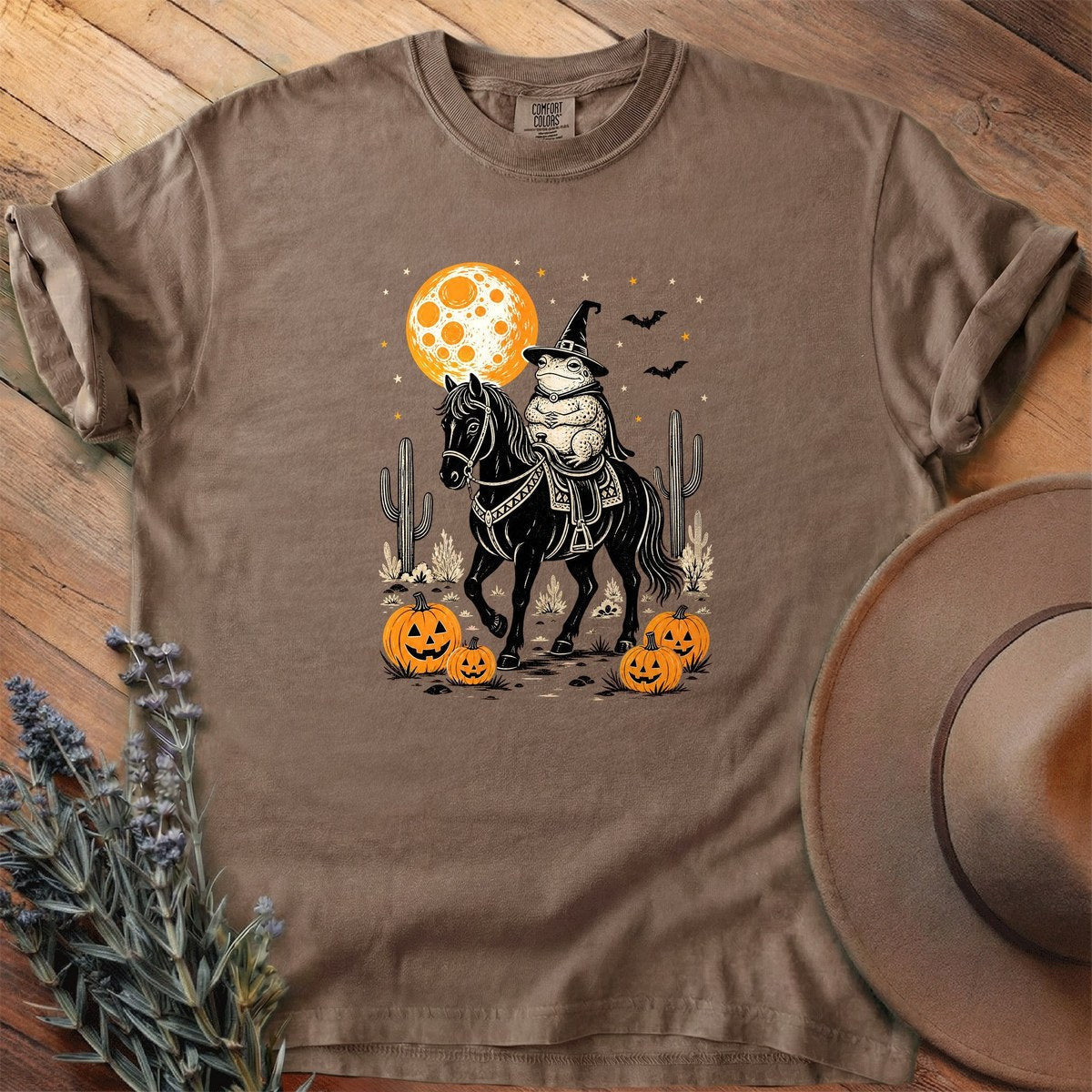 Witch Toad Midnight Ride T-Shirt - Horse Graphic Tee - Gift for Horse Lovers - Unisex