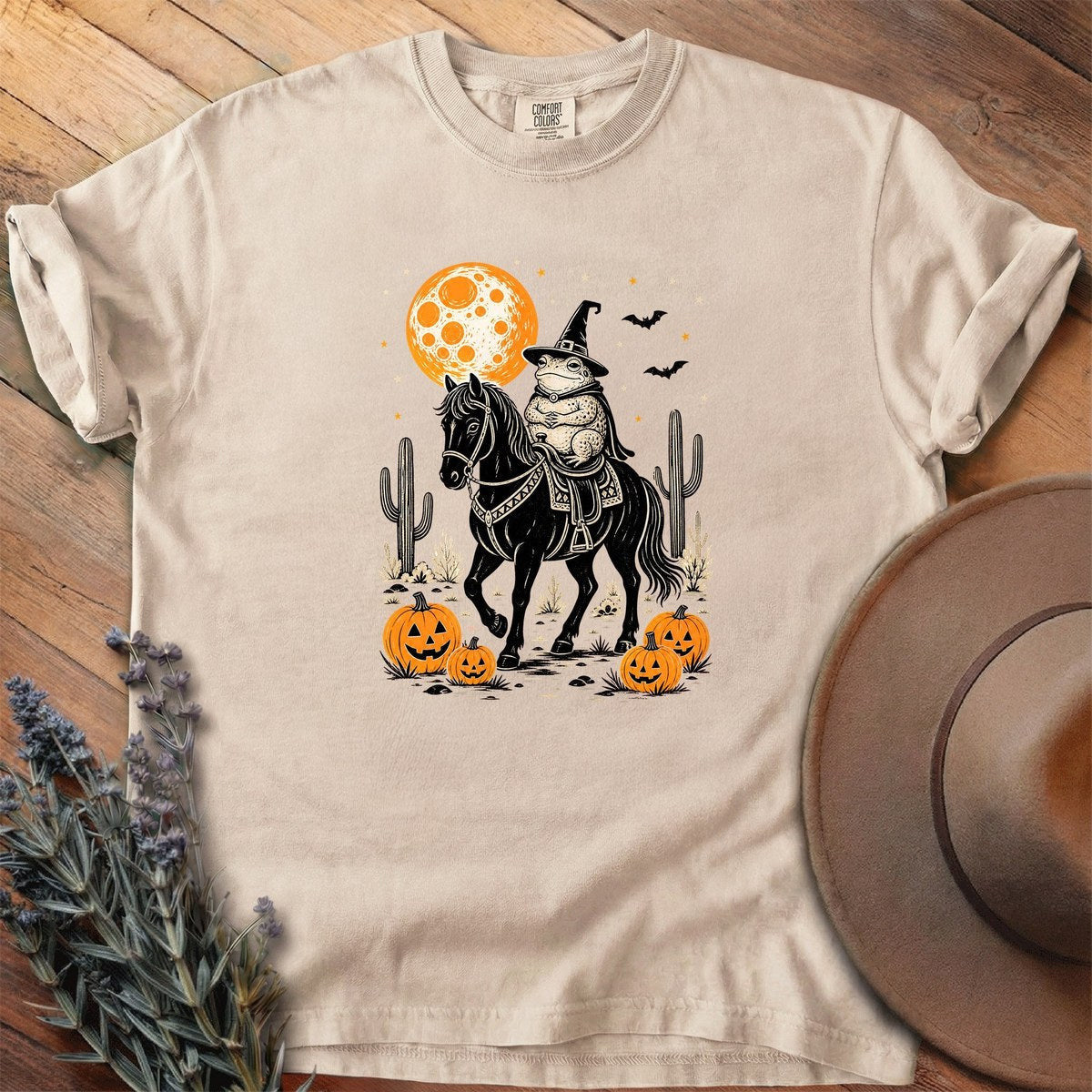 Witch Toad Midnight Ride T-Shirt - Horse Graphic Tee - Gift for Horse Lovers - Unisex