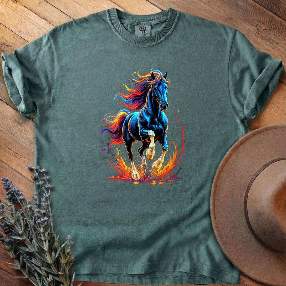 First Design T-Shirt - Horse Graphic Tee - Gift for Horse Lovers - Unisex