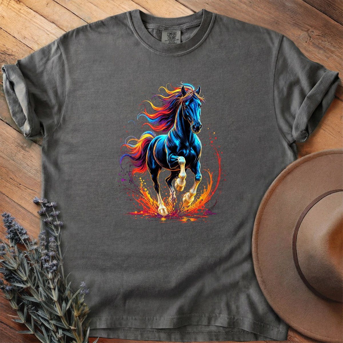 First Design T-Shirt - Horse Graphic Tee - Gift for Horse Lovers - Unisex