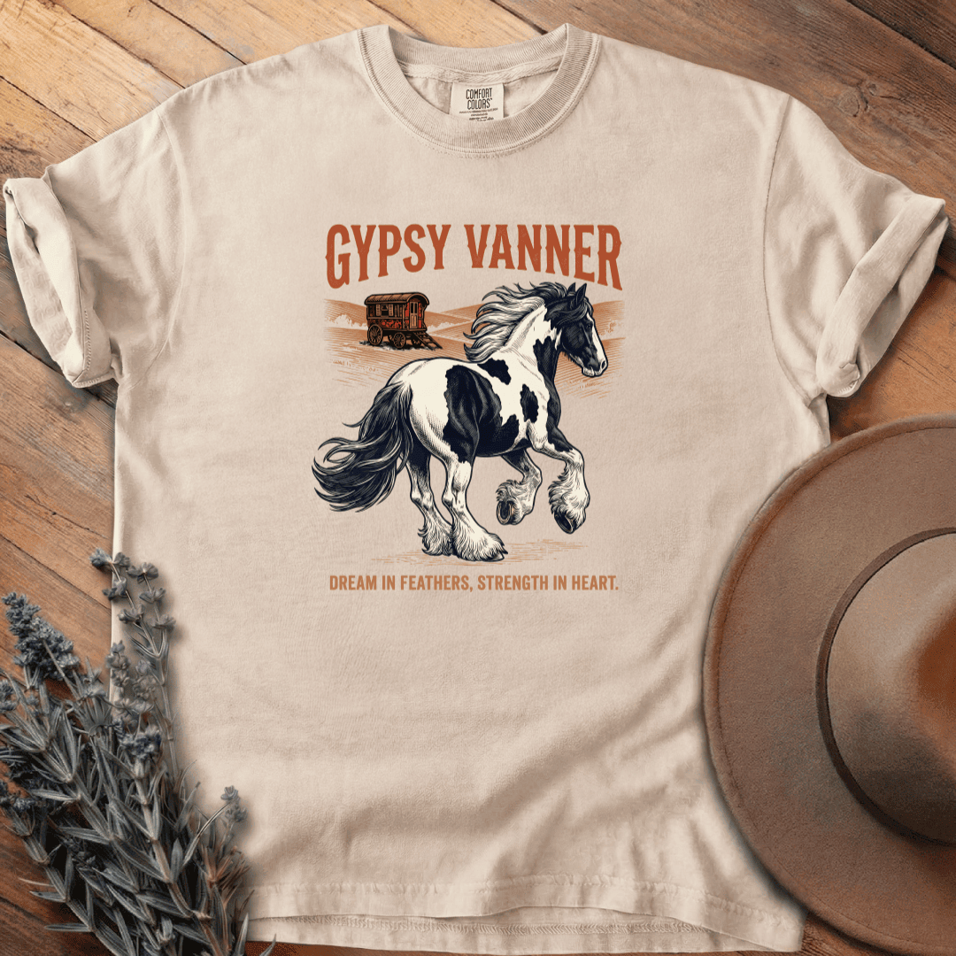 Gypsy Vanner 3 T-Shirt - Horse Graphic Tee - Gift for Horse Lovers - Unisex