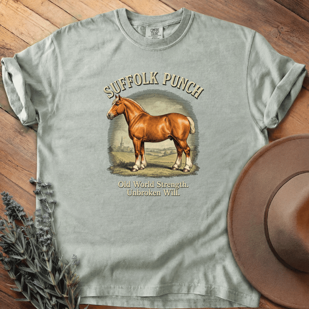 Suffolk Punch T-Shirt - Horse Graphic Tee - Gift for Horse Lovers - Unisex
