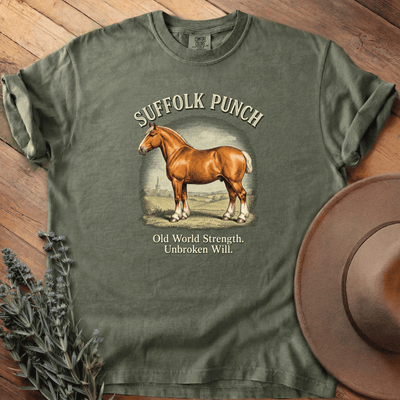 Suffolk Punch T-Shirt - Horse Graphic Tee - Gift for Horse Lovers - Unisex