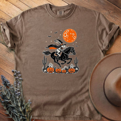 Witch Hare Midnight Gallop T-Shirt - Horse Graphic Tee - Gift for Horse Lovers - Unisex