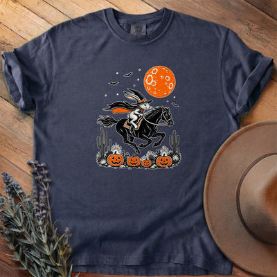 Witch Hare Midnight Gallop T-Shirt - Horse Graphic Tee - Gift for Horse Lovers - Unisex