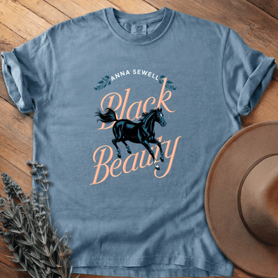 Black Beauty Cover T-Shirt - Horse Graphic Tee - Gift for Horse Lovers - Unisex