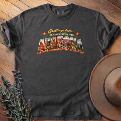 Greetings From Arizona T-Shirt - Horse Graphic Tee - Gift for Horse Lovers - Unisex