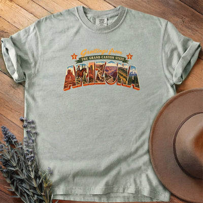 Greetings From Arizona T-Shirt - Horse Graphic Tee - Gift for Horse Lovers - Unisex