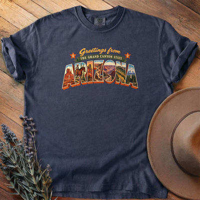 Greetings From Arizona T-Shirt - Horse Graphic Tee - Gift for Horse Lovers - Unisex